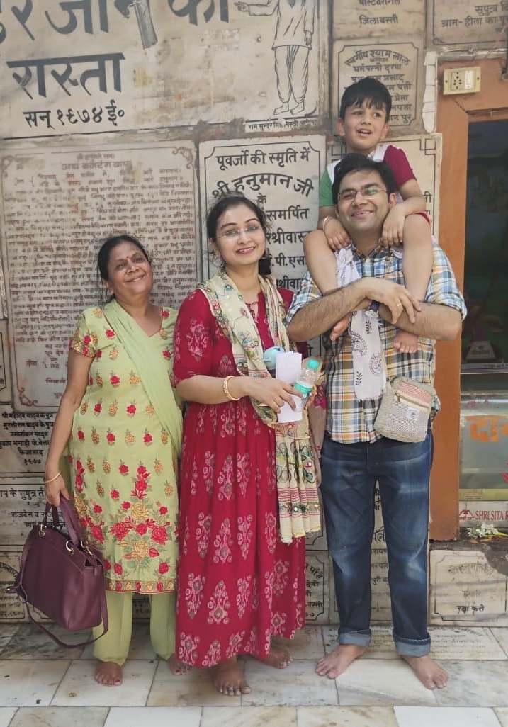 Family yatra at Ayodhya