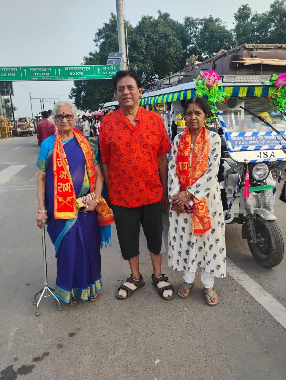 Pilgrims at Ayodhya